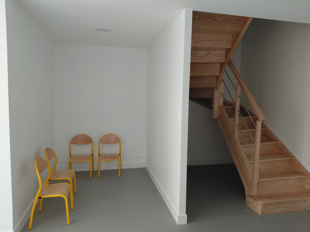 Salle d'attente privative du cabinet n°2.